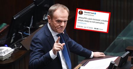Gorzka ocena Tuska. "Wiarą PiS-u jest chciwość"