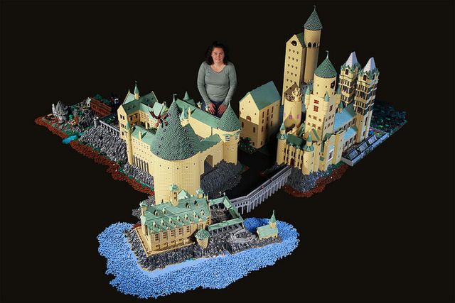 WTF dnia: niesamowity Hogwart z klocków Lego [zdjęcia] 3