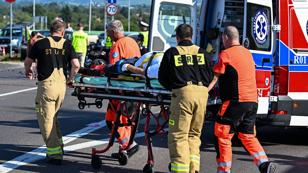 Wypadek. Zdjęcie ilustracyjne