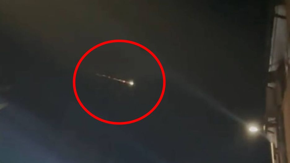 Ognista kula nad Wielką Brytanią