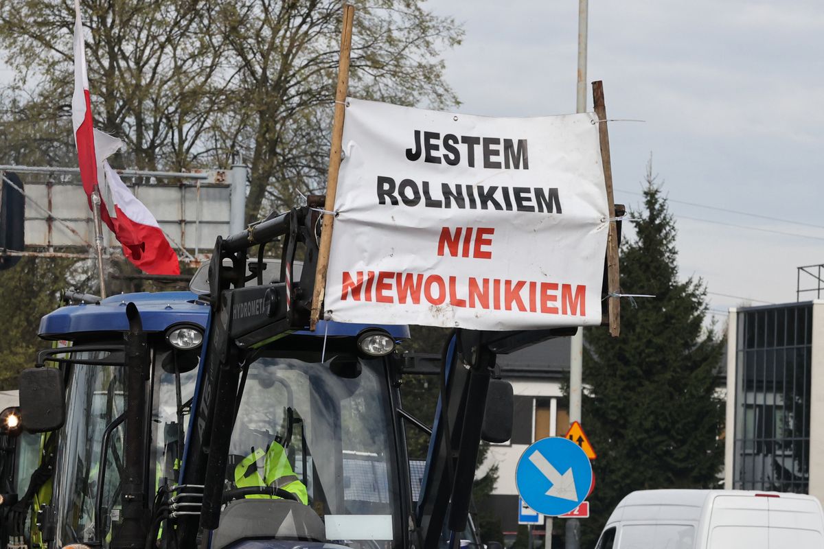 Protest rolników w Łodzi/ Zdj. ilustracyjne