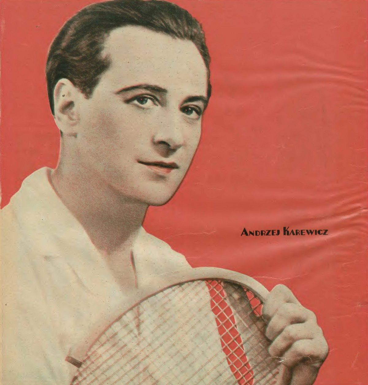 Andrzej Karewicz na okładce tygodnika "Kino". Lipiec 1935 roku