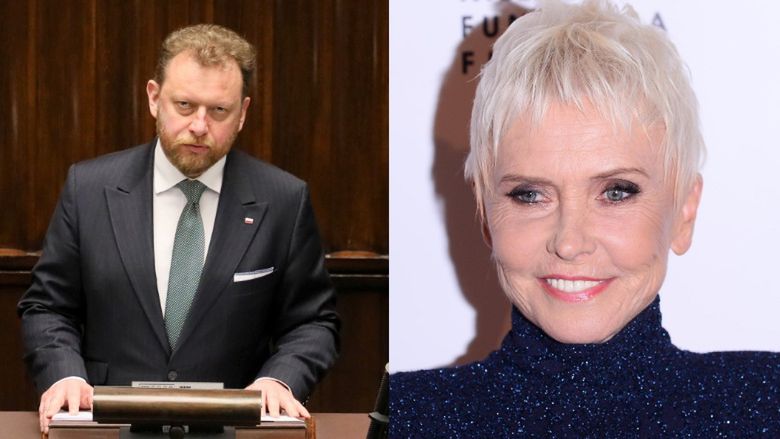 Ewa Błaszczyk komplementuje Łukasza Szumowskiego