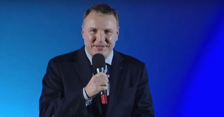 Jacek Kurski nie mógł się powstrzymać. Jego żona wstała i zaczęła dziękować