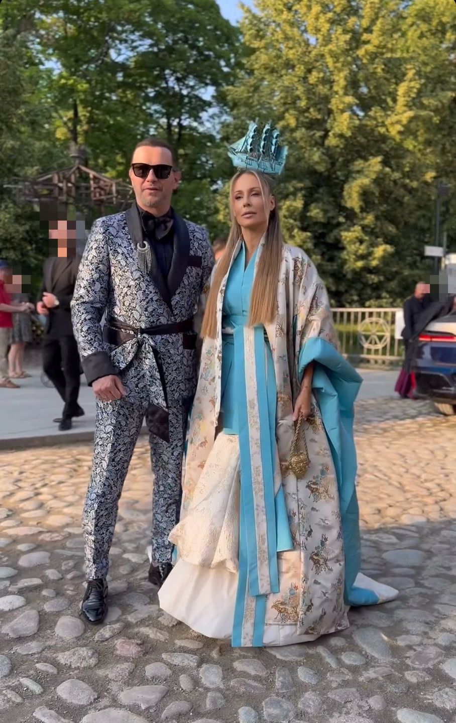 Małgorzata Rozenek i Radosław Majdan 