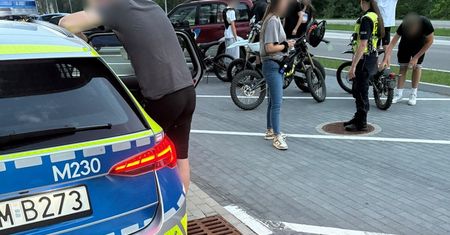 14-latek uciekał na elektrycznym motorowerze. Na wysokim mandacie się nie skończyło