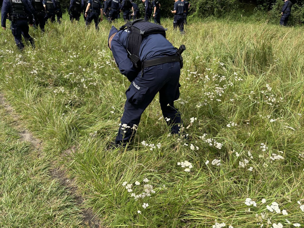 Poszukiwania policji