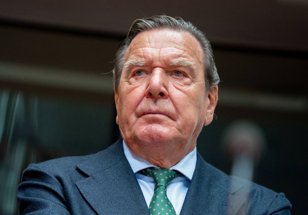 Były kanclerz Niemiec Gerhard Schroeder 