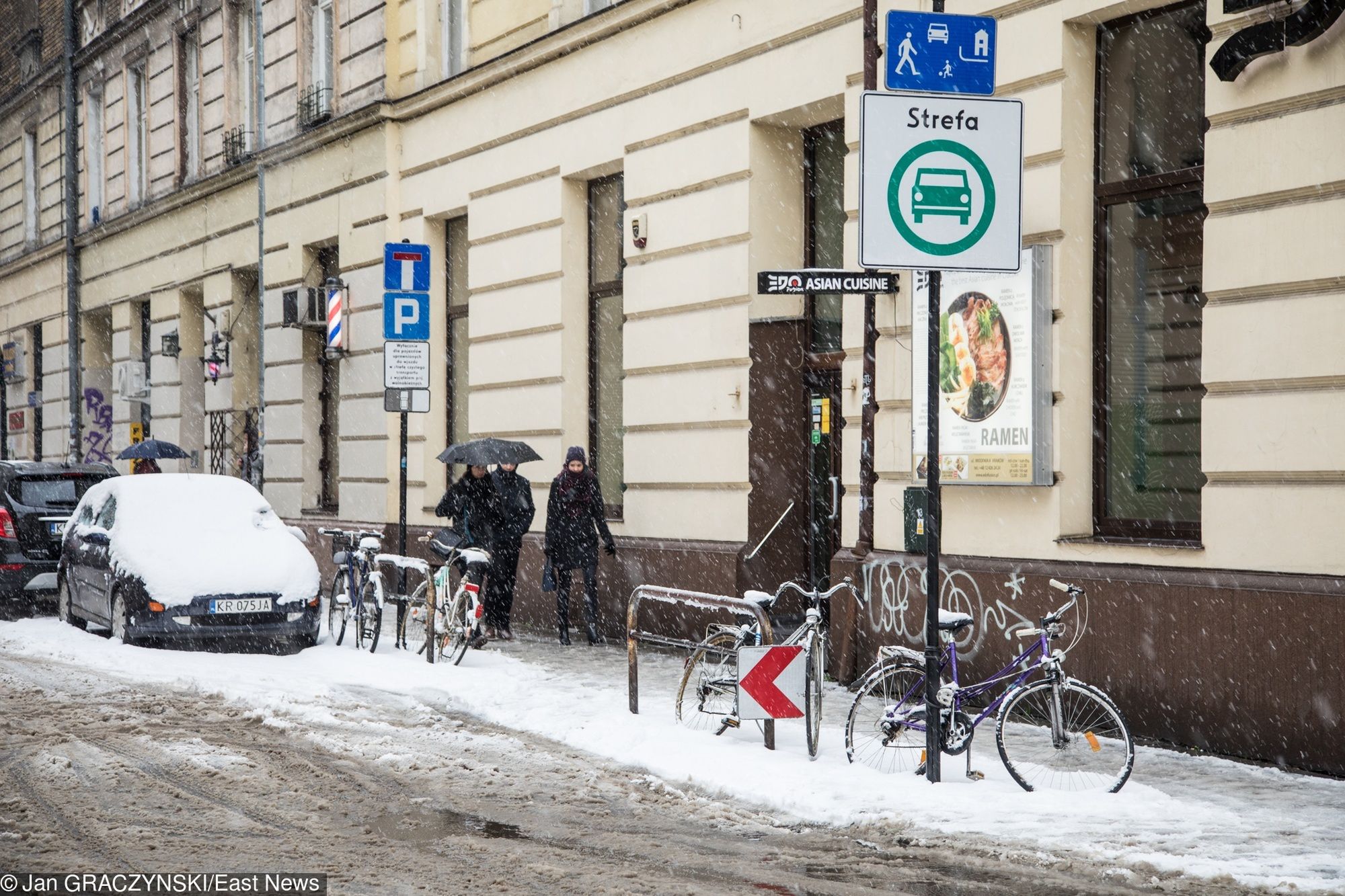 Wszystkie polskie strefy czystego transportu na jednym zdjęciu