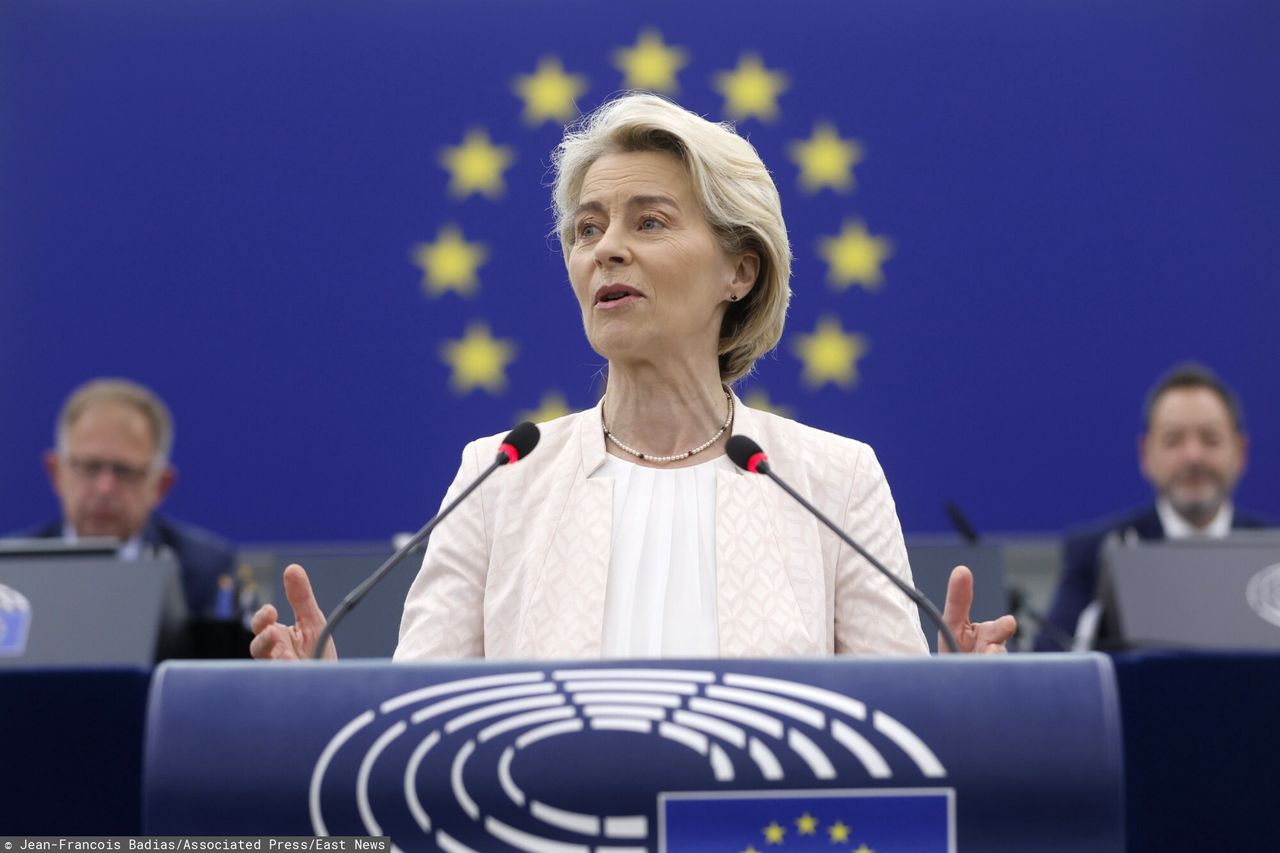 Von der Leyen pledges climate and defense reforms in re-election bid