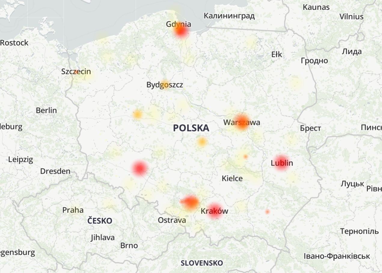 Brak internetu w UPC. Trwa awaria w dużych miastach (aktualizacja)