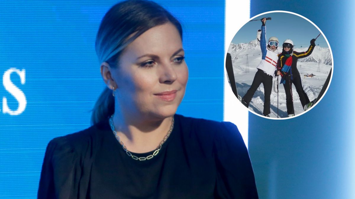 Aleksandra Kwaśniewska wróciła chora z wypadu na narty
