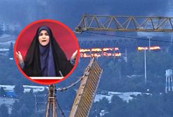 Moment ataku na irańską TV. Nowe nagrania po uderzeniu Izraela