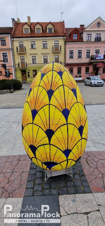 Pisanki Wielkanocne na Starym Rynku w Płocku