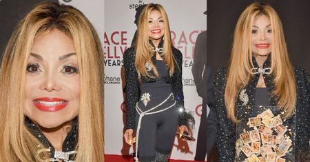 62-letnia La Toya Jackson eksponuje figurę w lycrowym kombinezonie