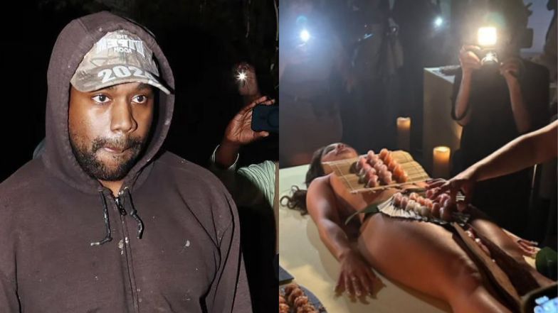 Kanye West wyprawił urodziny i serwował sushi na półnagich kobietach... Wśród gości byli raperzy i 9-letnia North (ZDJĘCIA)
