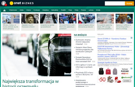 Grupa Onet łączy redakcje sekcji biznesowej i Business Insider Polska