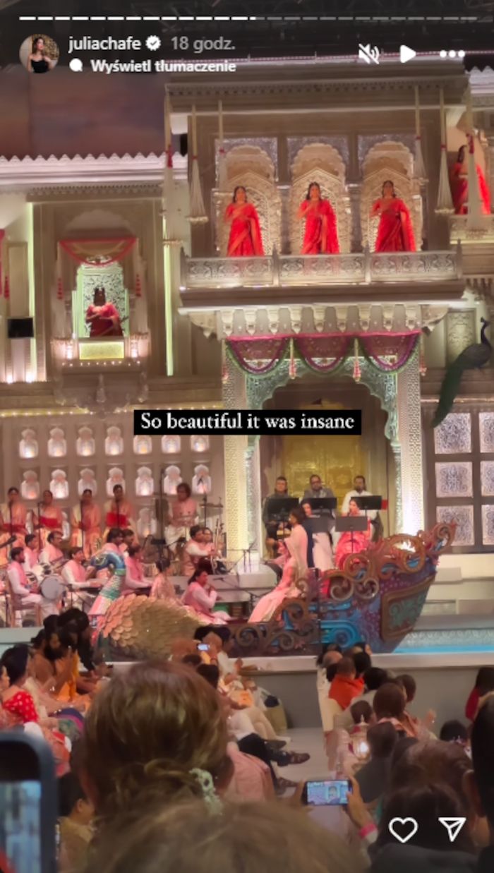 Influencerka pokazuje, jak wyglądał ślub syna najbogatszego człowieka Azji