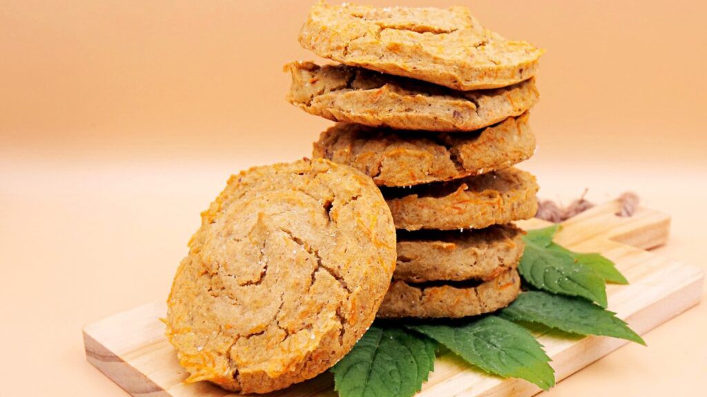 Ciastka z cieciorki i marchewki przepis