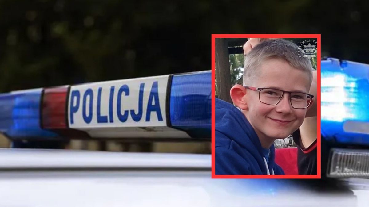 Policja szuka 13-letniego Krzysia