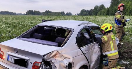 Tragiczny wypadek w powiecie koneckim. 13-latek zmarł po zderzeniu z samochodem