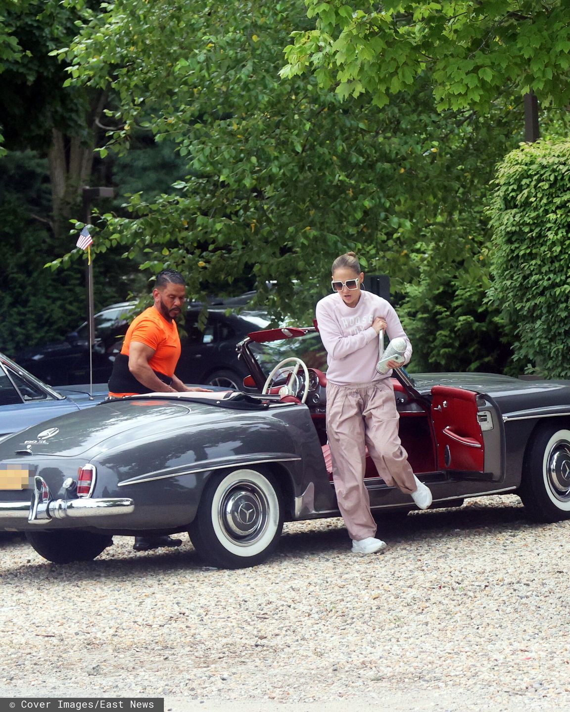 Jennifer Lopez z menadżerem