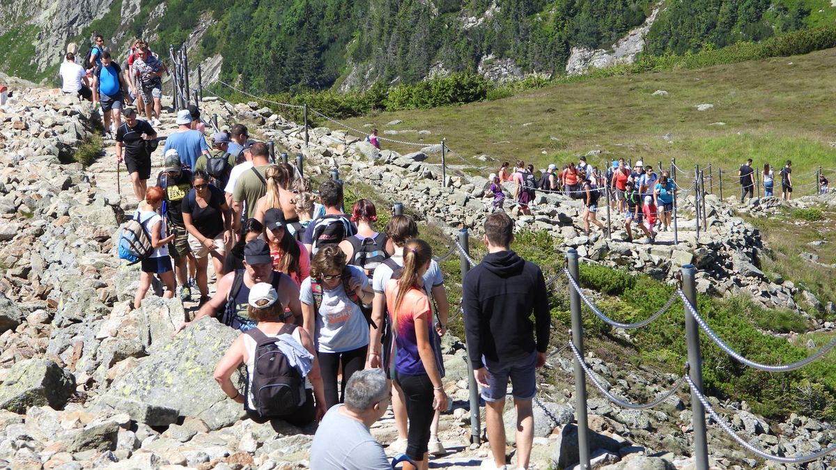 Kolejka na Śnieżkę