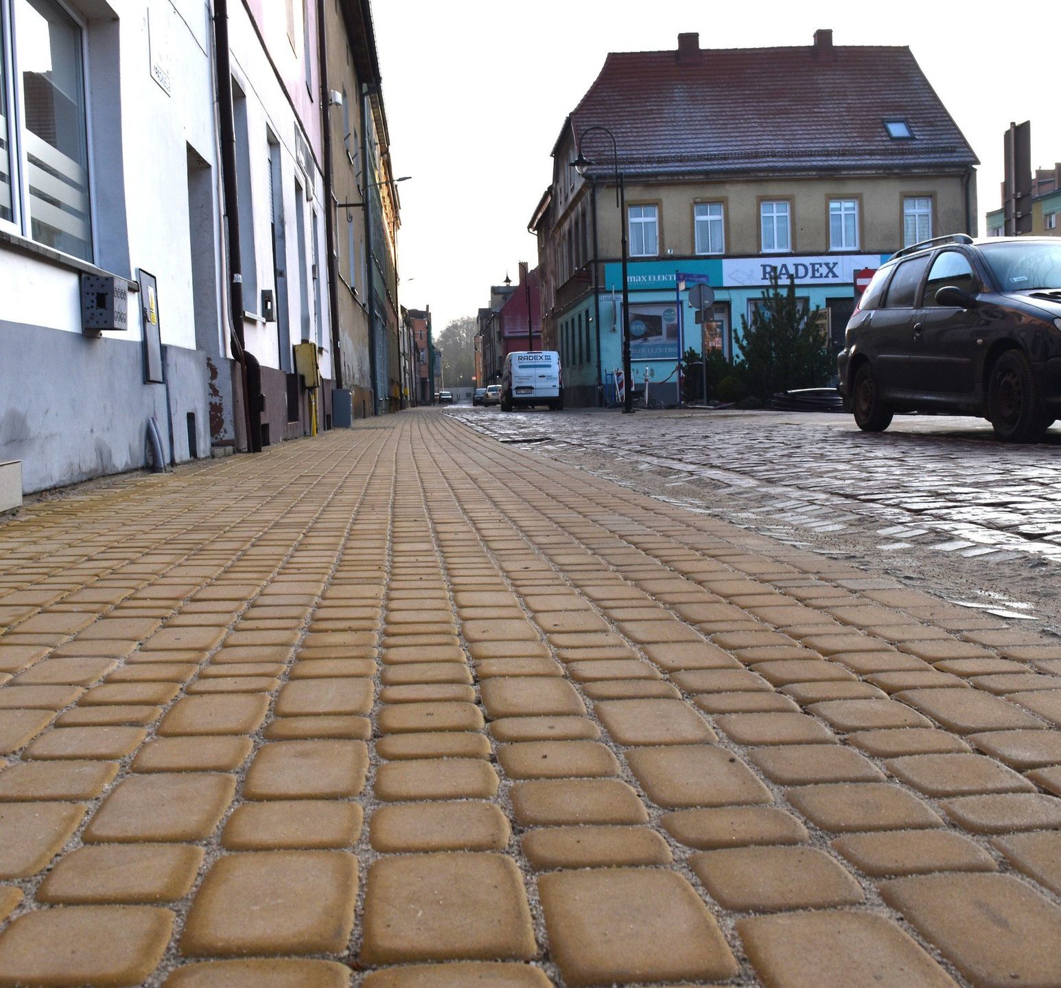 Przebudowa ulic w centrum Sławna