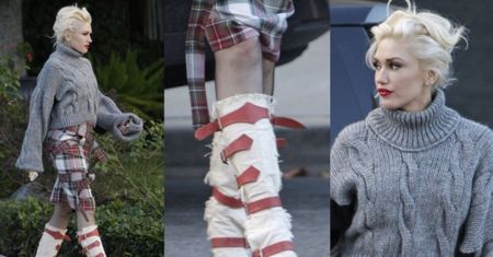 Gwen Stefani w kowbojskich butach