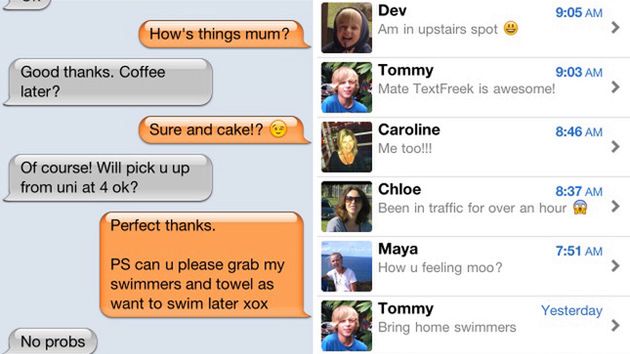 TextFreek - nowy serwis do bezpłatnej wymiany wiadomości tekstowych 1