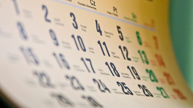 Długie weekendy w 2012 roku 1