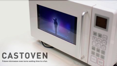 Mikrofalówka z odtwarzaczem YouTube 1