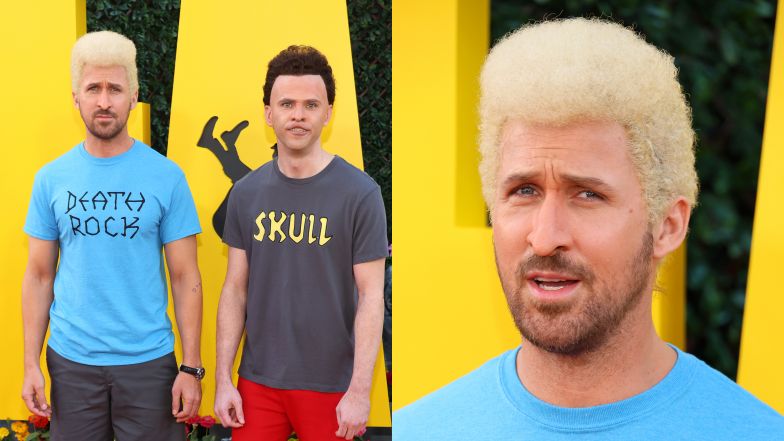 Ryan Gosling na premierze "Kaskadera"