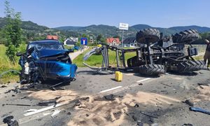 18-letni kierowca ciągnika walczył o życie. Tragiczne doniesienia
