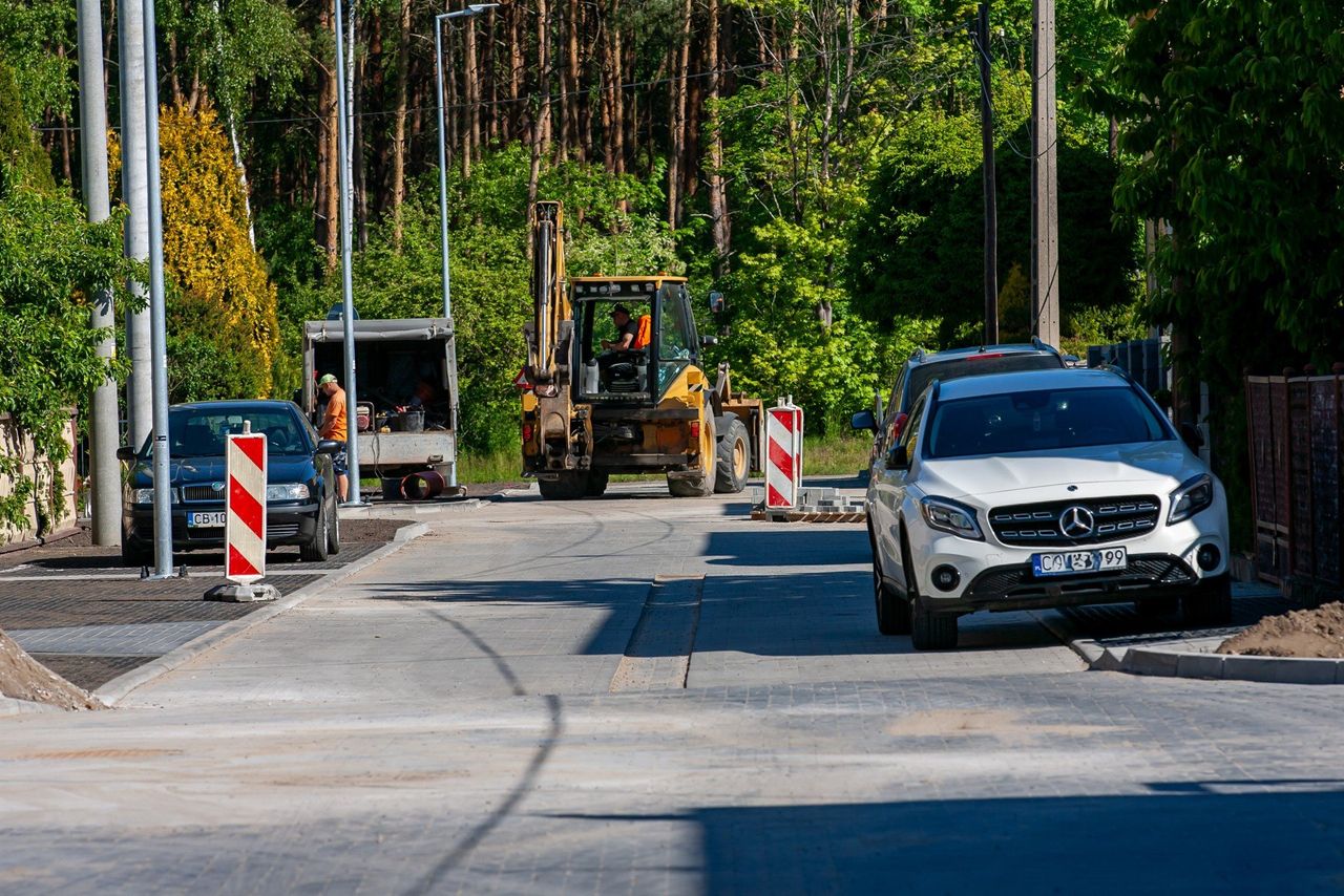 Pan Stanisław z Bydgoszczy ma uwagi do utwardzania ul. Gradowej na Czyżkówku