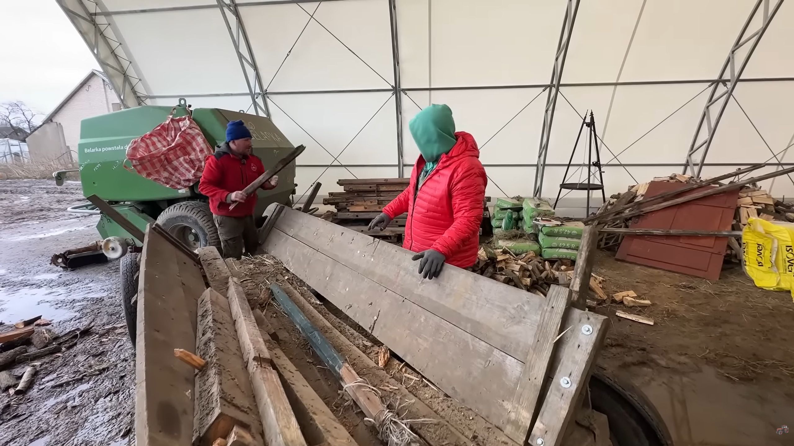 Andrzej z Plutycz z "Rolnicy. Podlasie" z bratem Jarkiem