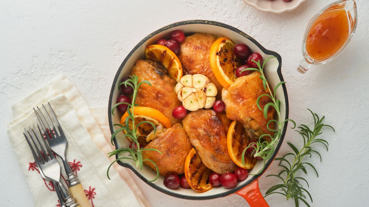 Obiad w iście świątecznym wydaniu