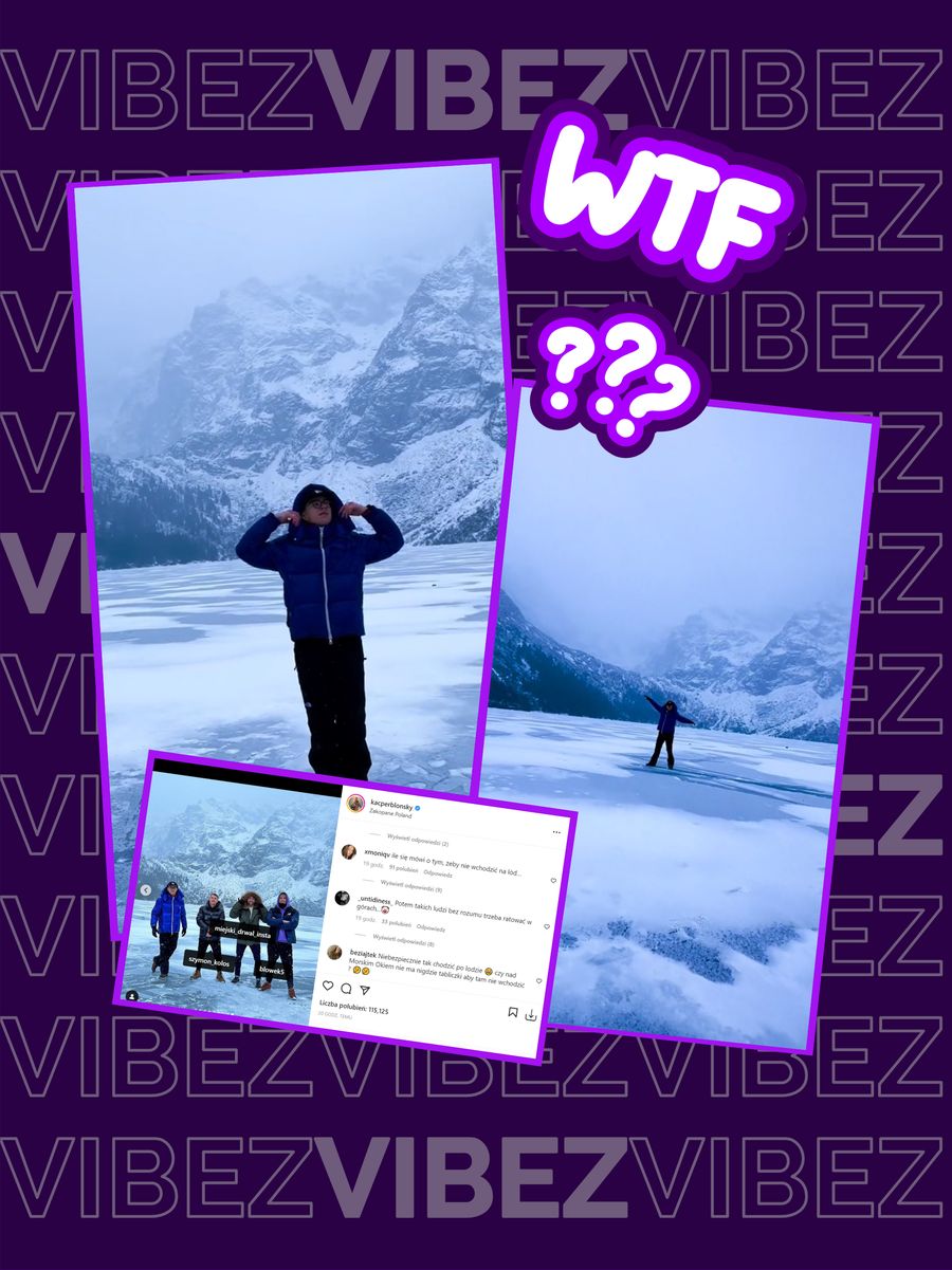 Influencerzy wchodzą na Morskie Oko