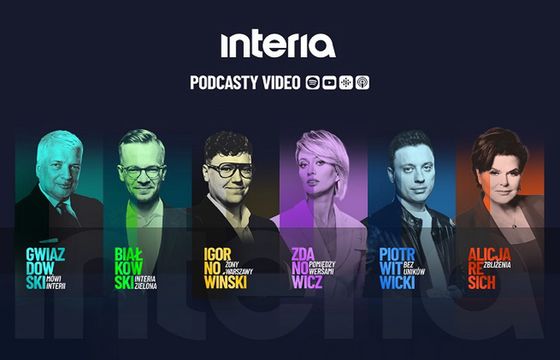 Witwicki, Zdanowicz, Resich i Białkowski w podcastach video w Interii, nowością „Żony Warszawy” Igora Nowińskiego
