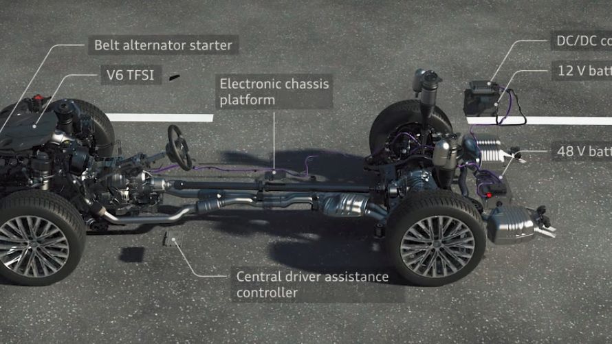 Układ MHEV firmy Audi to tzw. mikrohybryda, ale służy do czegoś zupełnie innego niż w innych markach.