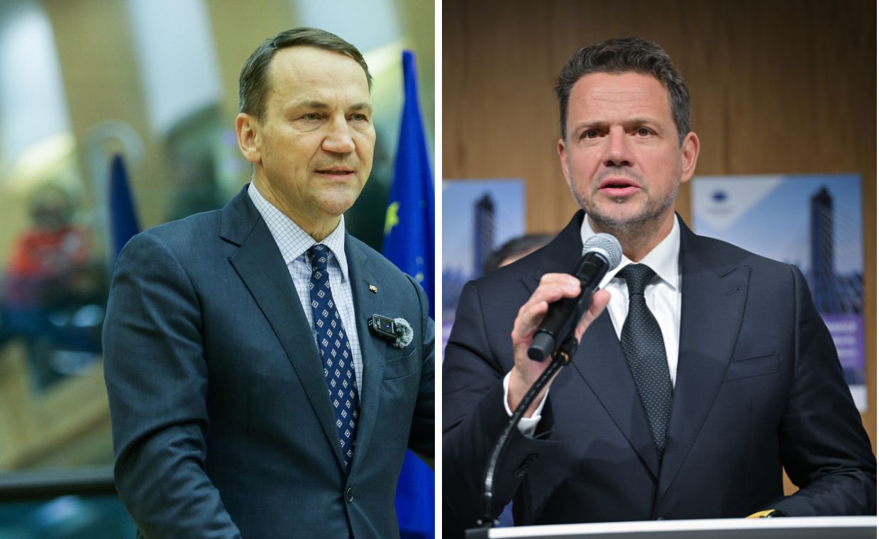 Polacy wolą Trzaskowskiego? Sikorski z dużo mniejszym poparciem