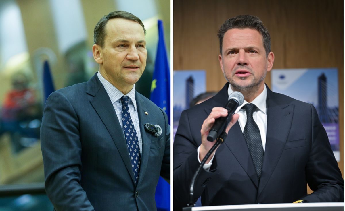 Polacy wolą Trzaskowskiego? Sikorski z dużo mniejszym poparciem