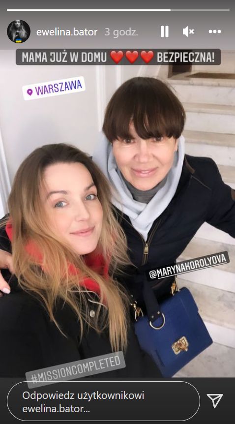 Ewelina Bator zajęła się matką Żory