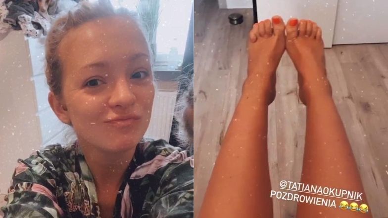 Barbara Kurdej-Szatan ogłasza "powrót stóp"