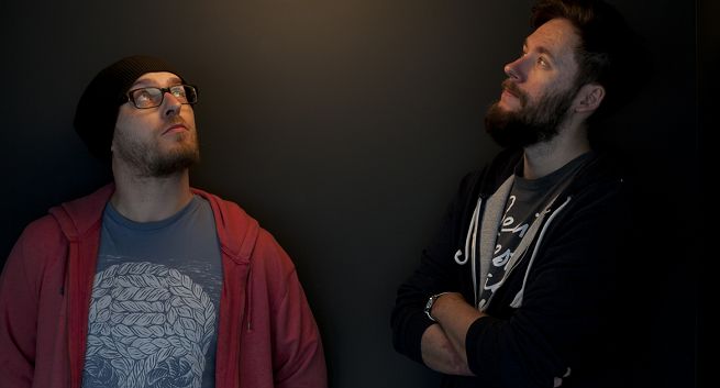 Kuba Sagan i Bartek Klimaszewski w dziale kreacji agencji K2