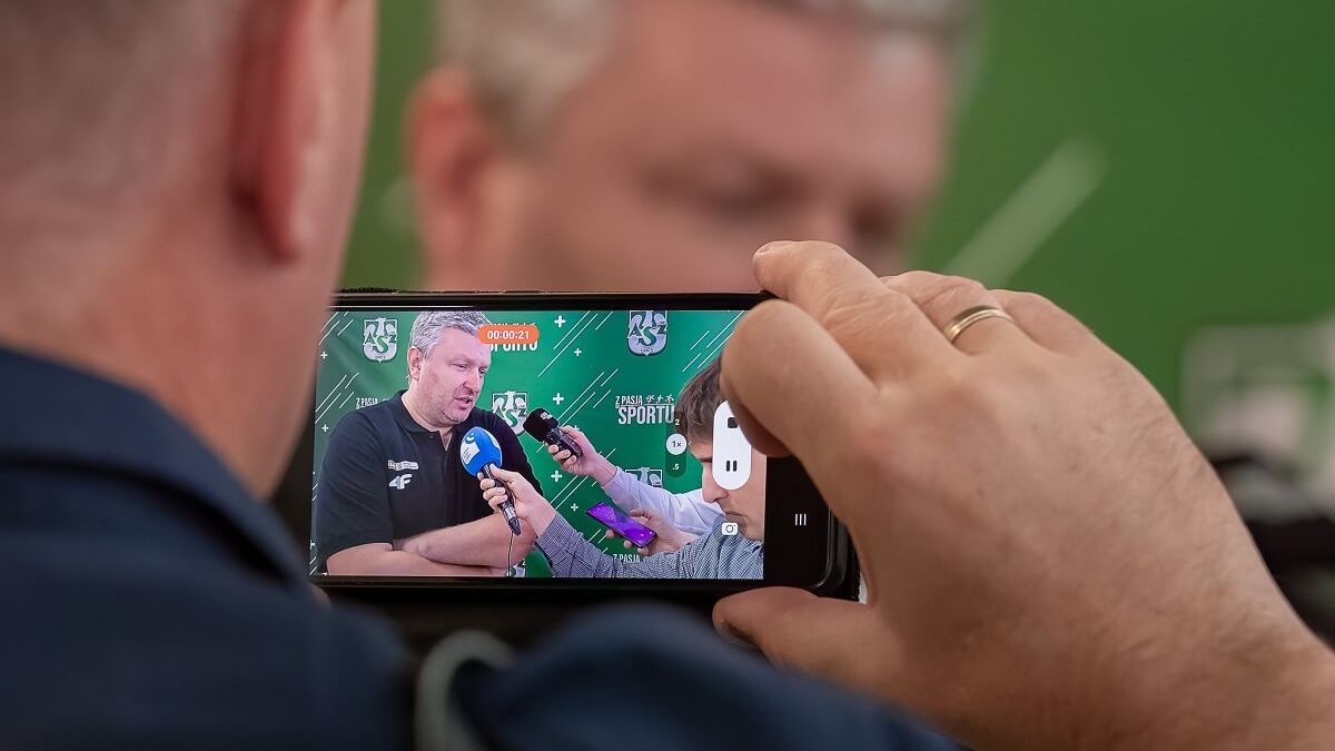 Briefing prasowy po zdobyciu Superpucharu Polski