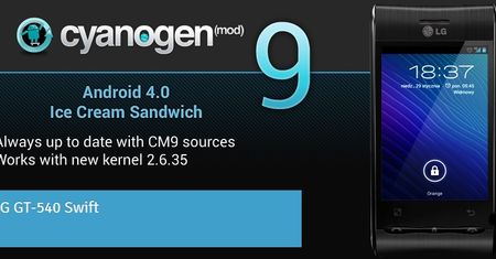 Android 4.0 Ice Cream Sandwich na LG GT540 - można? Można! [wideo]