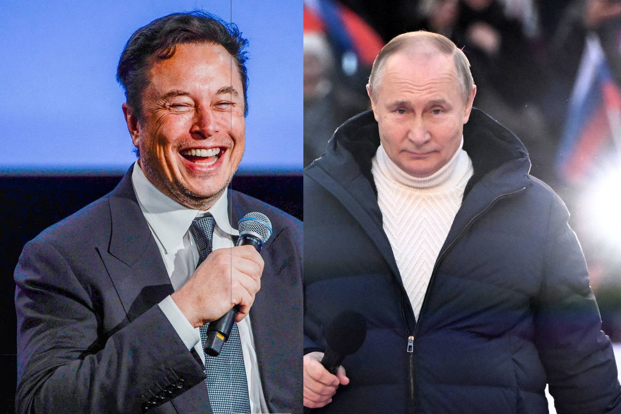 Elon Musk rozmawiał z Putinem? Sensacyjne doniesienia