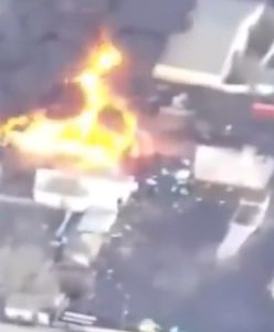 Potężna eksplozja blisko granicy z Rosją. Skład amunicji wyleciał w powietrze