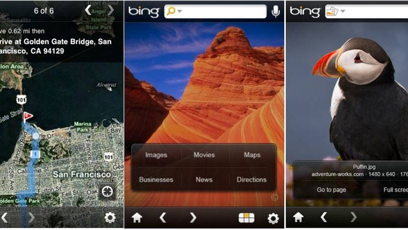 Bing dla iPhone'a - wszędzie! 1